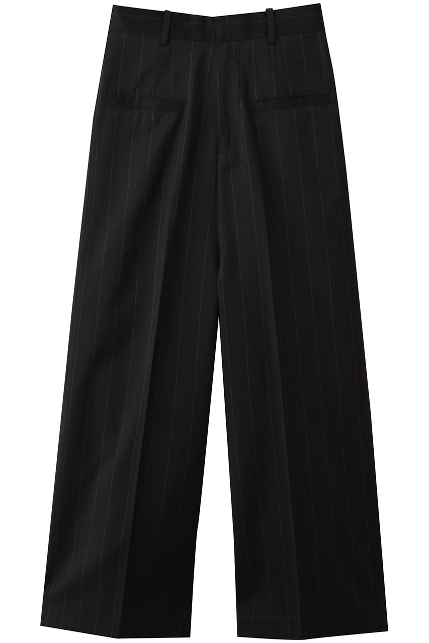 メゾンスペシャル/MAISON SPECIALのBaggy Slacks Pants/バギースラックスパンツ(BLK(ブラック)/21261465802)