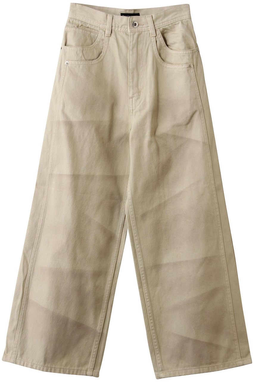 メゾンスペシャル/MAISON SPECIALのDouble Pocket Mud Denim/ダブルポケットマッドデニム(YEL(イエロー)/21261465805)