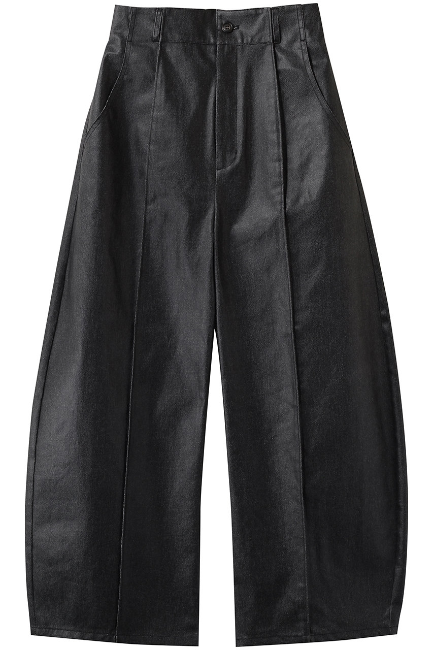 メゾンスペシャル/MAISON SPECIALのCenter Pin Tuck Denim Pants/センターピンタックデニムパンツ(BLK(ブラック)/21261465806)