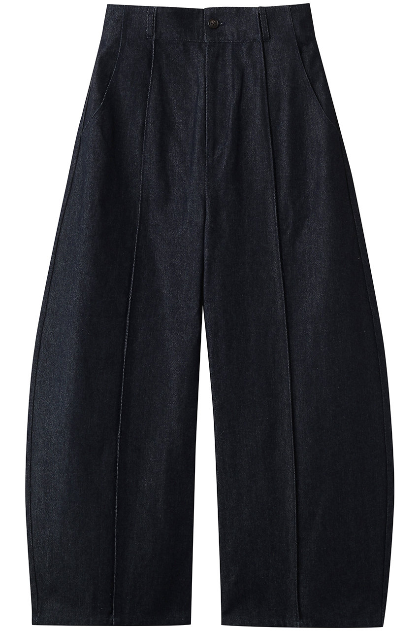 メゾンスペシャル/MAISON SPECIALのCenter Pin Tuck Denim Pants/センターピンタックデニムパンツ(NVY(ネイビー)/21261465806)