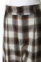 Center Pin Tuck Ombre Check Pants/センターピンタックオンブレチェックパンツ メゾンスペシャル/MAISON SPECIAL