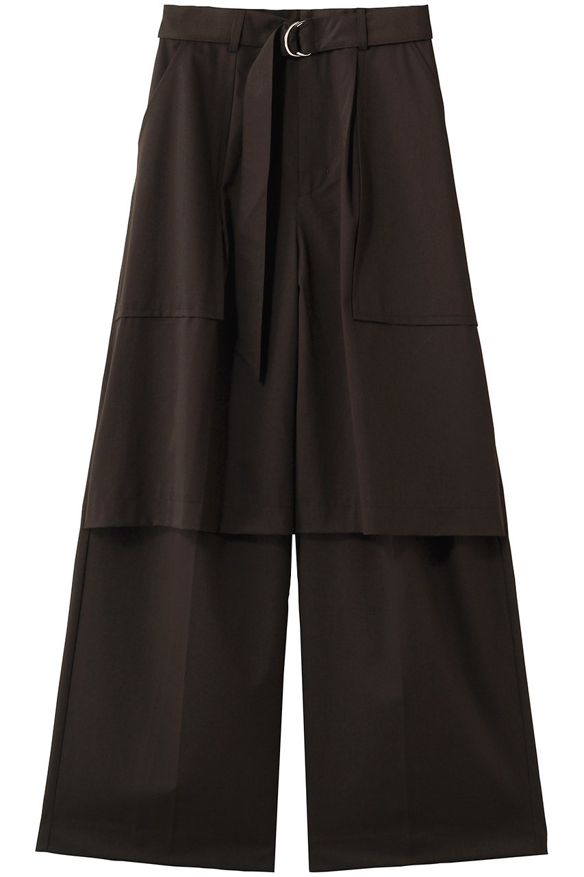 メゾンスペシャル/MAISON SPECIALのSpray-Stained Work Pants/スライスニースーチングワークパンツ(BRN(ブラウン)/21261465808)