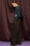 Spray-Stained Work Pants/スライスニースーチングワークパンツ メゾンスペシャル/MAISON SPECIAL