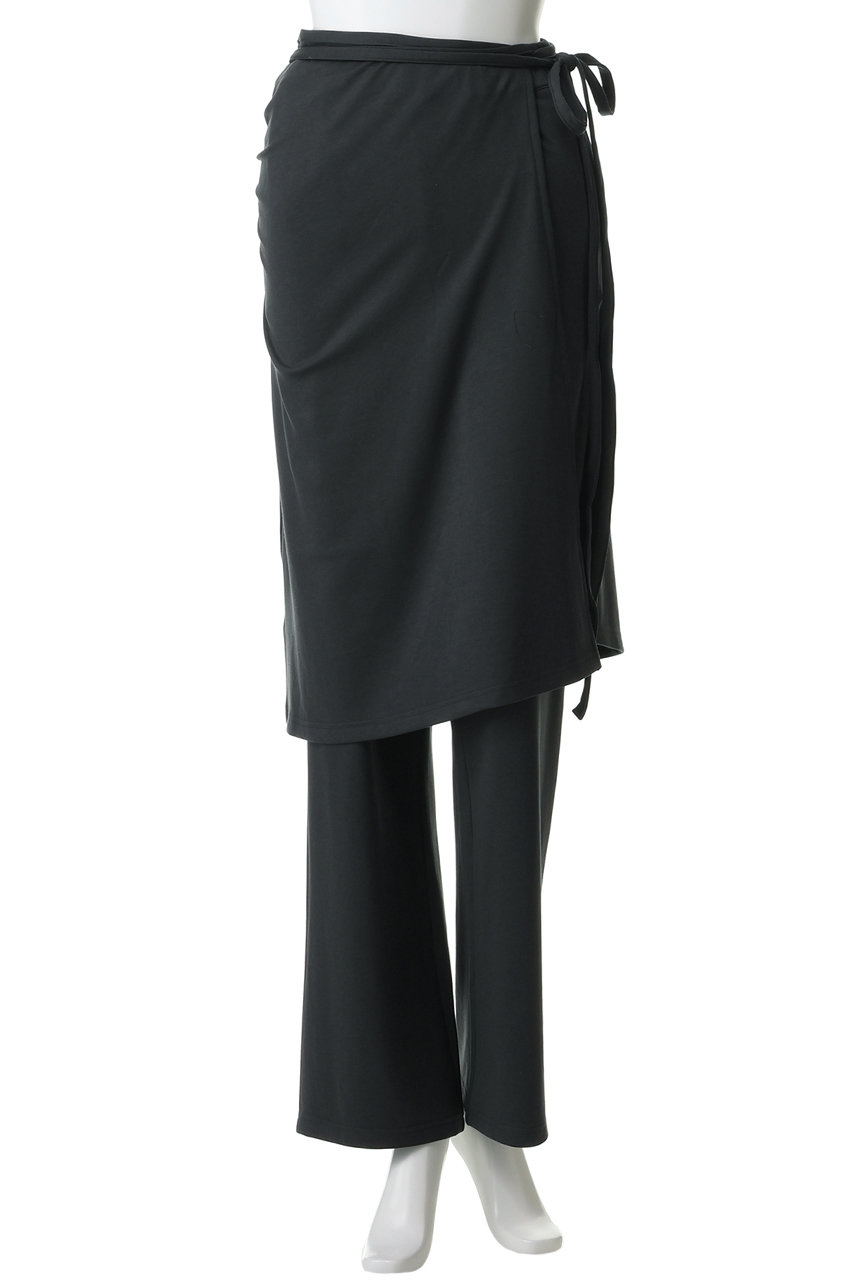 MAISON SPECIAL(メゾンスペシャル)｜Side Gathered Wrap Skirt Pants