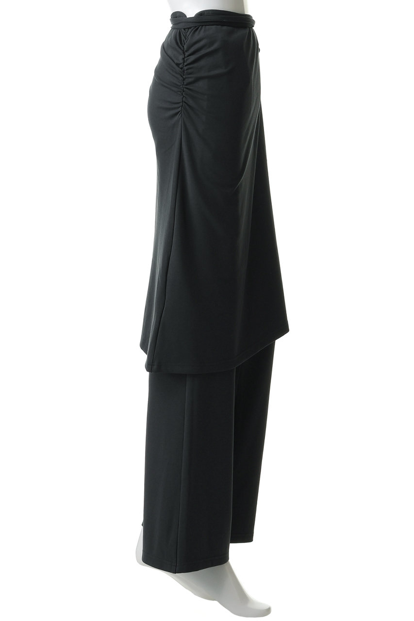 MAISON SPECIAL(メゾンスペシャル)｜Side Gathered Wrap Skirt Pants