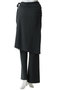 Side Gathered Wrap Skirt Pants/サイドギャザーラップスカートパンツ メゾンスペシャル/MAISON SPECIAL