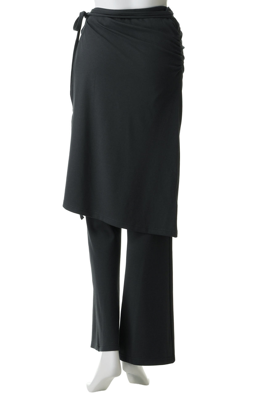 MAISON SPECIAL(メゾンスペシャル)｜Side Gathered Wrap Skirt Pants