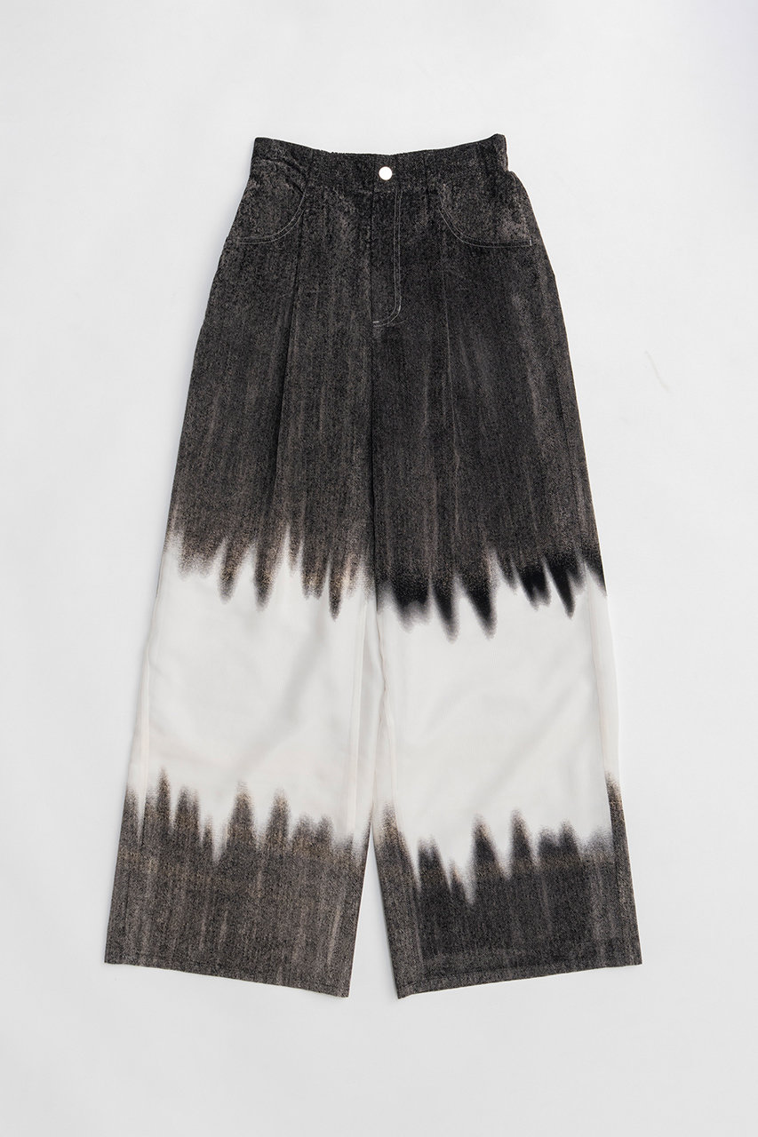 メゾンスペシャル/MAISON SPECIALの【予約販売】Flocky Denim Pants/フロッキーデニムパンツ(BLK(ブラック)/21261465815)