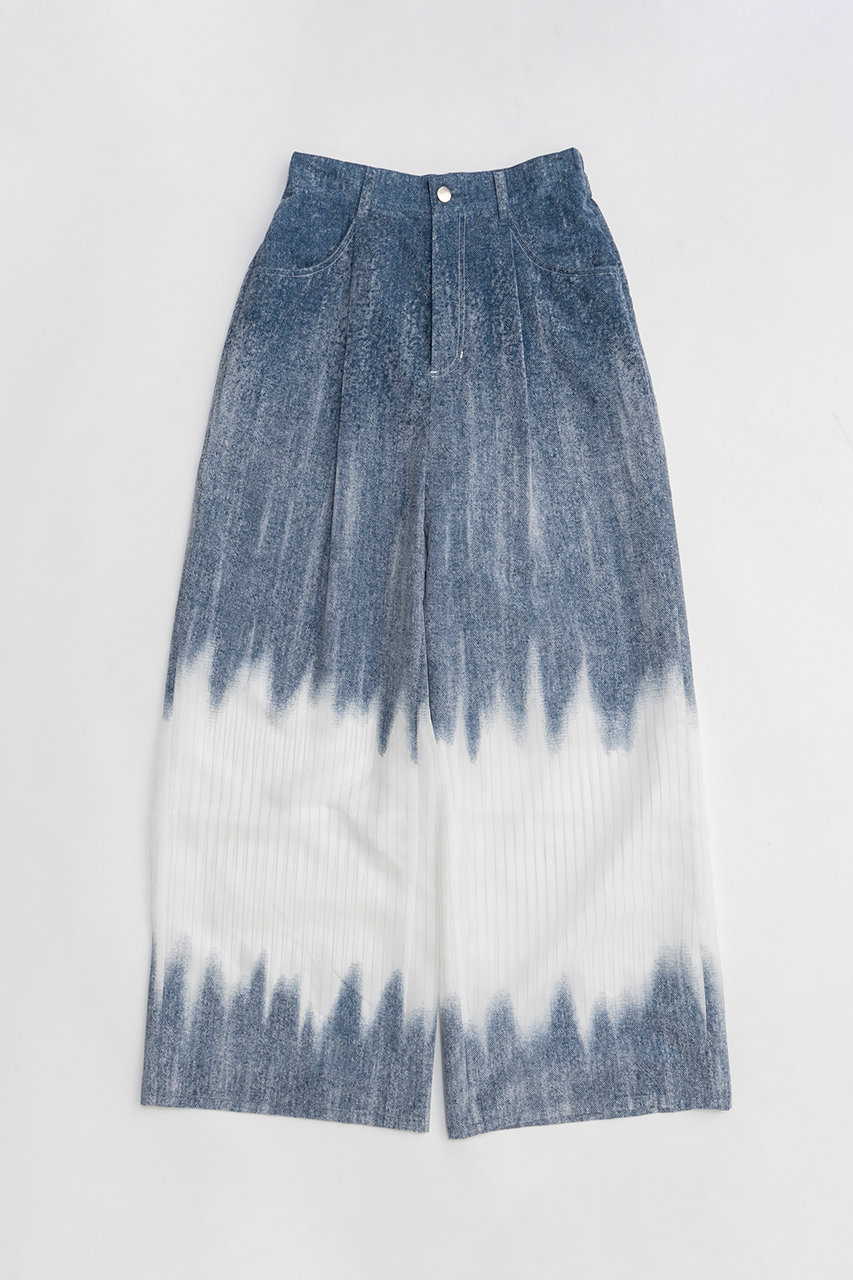 メゾンスペシャル/MAISON SPECIALの【予約販売】Flocky Denim Pants/フロッキーデニムパンツ(BLU(ブルー)/21261465815)