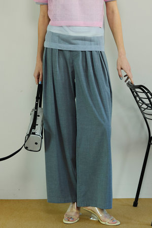 メゾンスペシャル/MAISON SPECIALのLoose Volume Pants/ルーズボリュームパンツ(110600/110601)