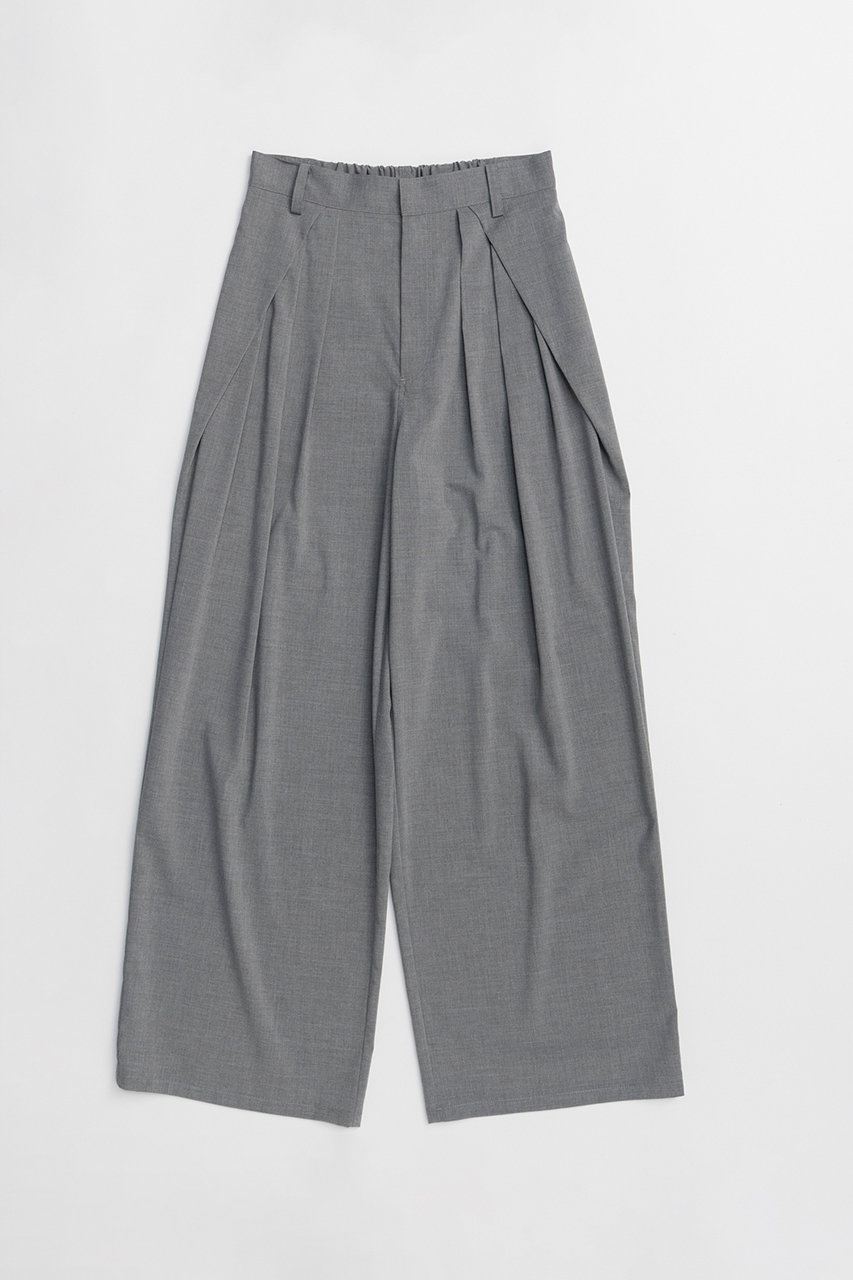 メゾンスペシャル/MAISON SPECIALのLoose Volume Pants/ルーズボリュームパンツ(GRY(グレー)/21261466302)