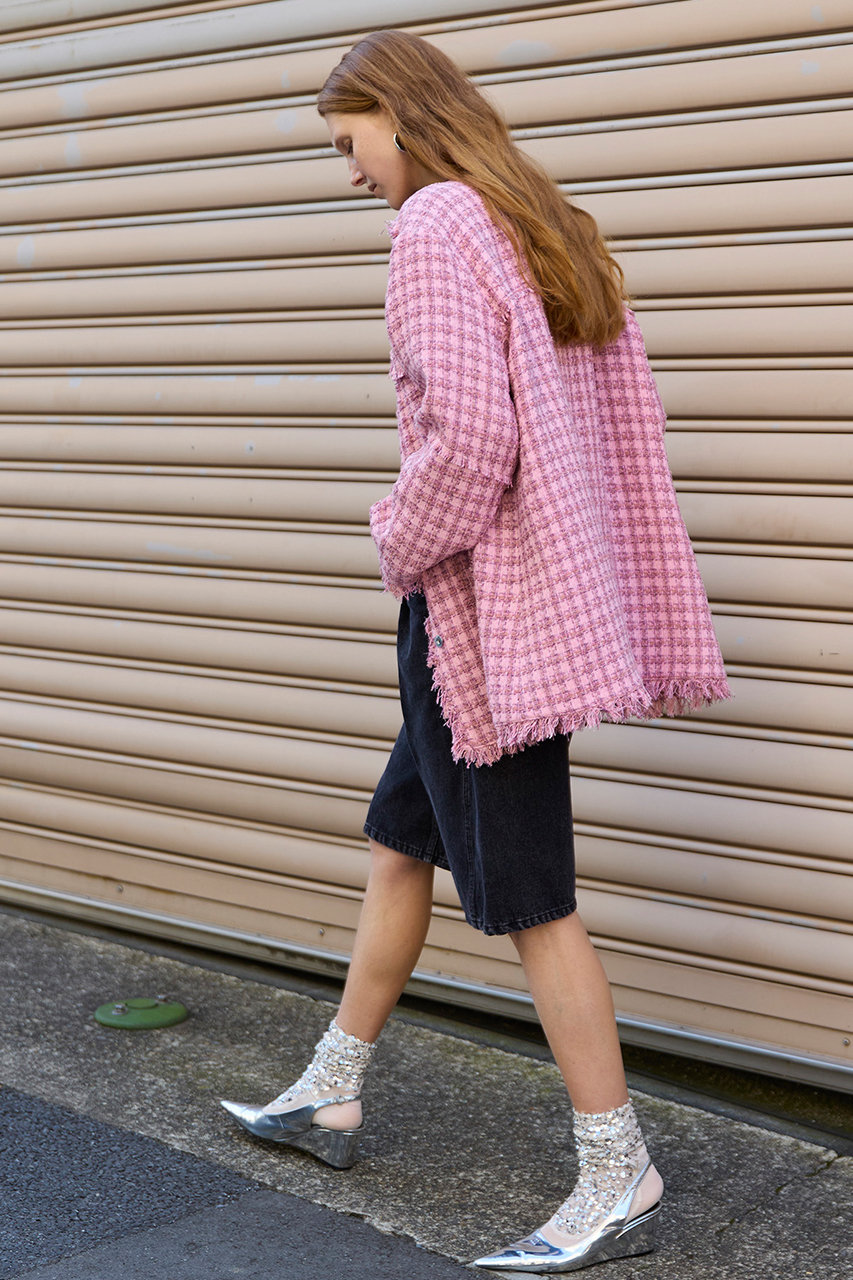 MAISON SPECIAL(メゾンスペシャル)｜Multi-Way Layered Denim Shorts