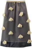Sheer Floral Layered Skirt/シアーフラワーレイヤードスカート