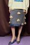 Sheer Floral Layered Skirt/シアーフラワーレイヤードスカート メゾンスペシャル/MAISON SPECIAL