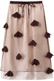 Sheer Floral Layered Skirt/シアーフラワーレイヤードスカート
