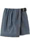 Drape Denim Culotte Skirt/ドレープデニムキュロットスカート メゾンスペシャル/MAISON SPECIAL BLU(ブルー)