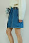 Drape Denim Culotte Skirt/ドレープデニムキュロットスカート メゾンスペシャル/MAISON SPECIAL
