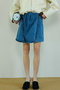 Drape Denim Culotte Skirt/ドレープデニムキュロットスカート メゾンスペシャル/MAISON SPECIAL