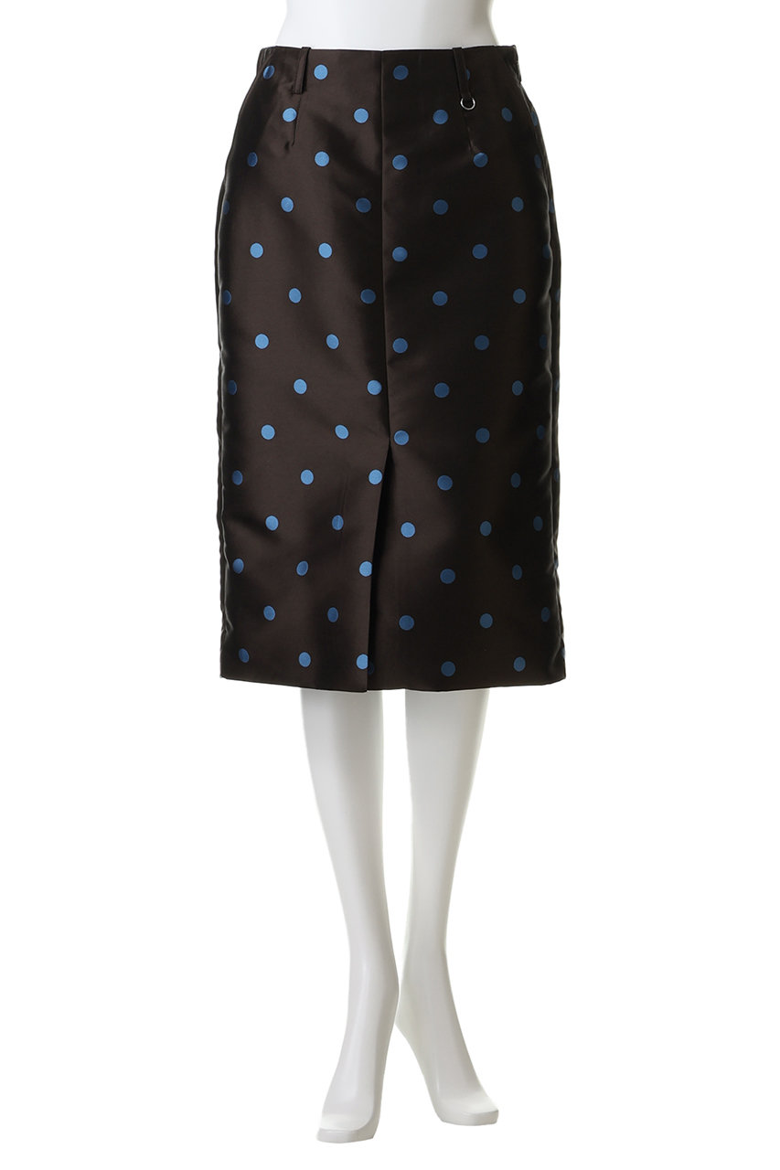MAISON SPECIAL(メゾンスペシャル)｜Polka Dot Mock-Neck Skirt/ドット