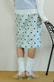 Polka Dot Mock-Neck Skirt/ドットミモレタイトスカート メゾンスペシャル/MAISON SPECIAL