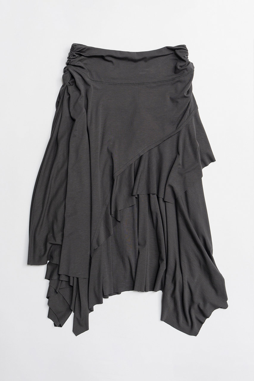 メゾンスペシャル/MAISON SPECIALの【予約販売】Asymmetrical Flare Skirt/2wayアシンメトリーフレアスカート(C.GRY(チャコールグレー)/21261515703)