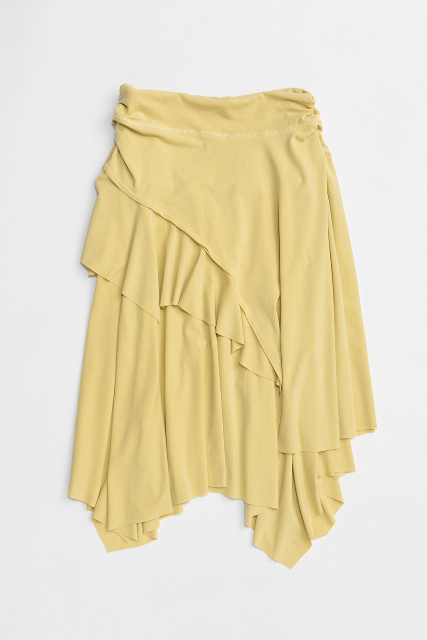 メゾンスペシャル/MAISON SPECIALの【予約販売】Asymmetrical Flare Skirt/2wayアシンメトリーフレアスカート(YEL(イエロー)/21261515703)