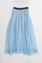 【予約販売】Sponge Mesh Flare Skirt/スポンジメッシュフレアスカート メゾンスペシャル/MAISON SPECIAL BLU(ブルー)