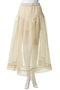 Sponge Mesh Flare Skirt/スポンジメッシュフレアスカート メゾンスペシャル/MAISON SPECIAL