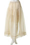 Sponge Mesh Flare Skirt/スポンジメッシュフレアスカート メゾンスペシャル/MAISON SPECIAL