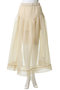 Sponge Mesh Flare Skirt/スポンジメッシュフレアスカート メゾンスペシャル/MAISON SPECIAL