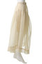 Sponge Mesh Flare Skirt/スポンジメッシュフレアスカート メゾンスペシャル/MAISON SPECIAL