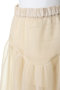 Sponge Mesh Flare Skirt/スポンジメッシュフレアスカート メゾンスペシャル/MAISON SPECIAL
