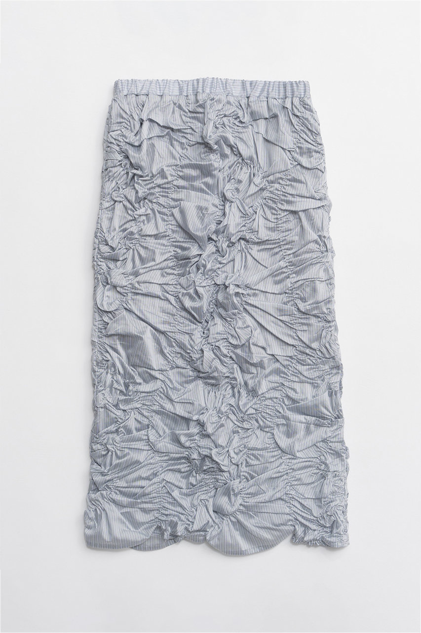 メゾンスペシャル/MAISON SPECIALの【予約販売】Random Shredding Skirt/ランダムシャーリングスカート(BLU(ブルー)/21261515705)