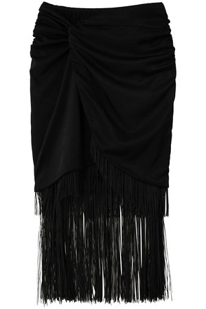 メゾンスペシャル/MAISON SPECIALのMulti-Way Layered Twist Fringe Skirt/マルチウェイレイヤードツイストフリンジスカート(110700/110703)