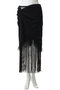 Multi-Way Layered Twist Fringe Skirt/マルチウェイレイヤードツイストフリンジスカート メゾンスペシャル/MAISON SPECIAL