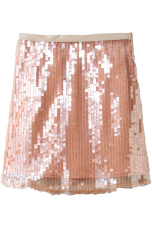 メゾンスペシャル/MAISON SPECIALのDot Spandex Mini Skirt/ドットスパンコールミニスカート(110700/110701)