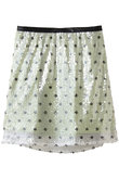 Dot Spandex Mini Skirt/ドットスパンコールミニスカート