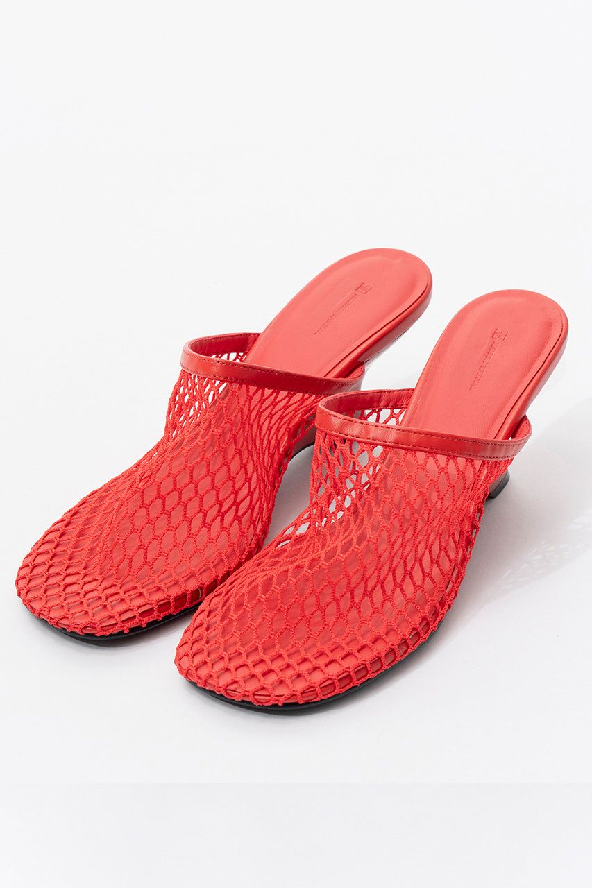 メゾンスペシャル/MAISON SPECIALのMulti-Fabric Mules/マルチファブリックミュール(RED(レッド)/21261565503)