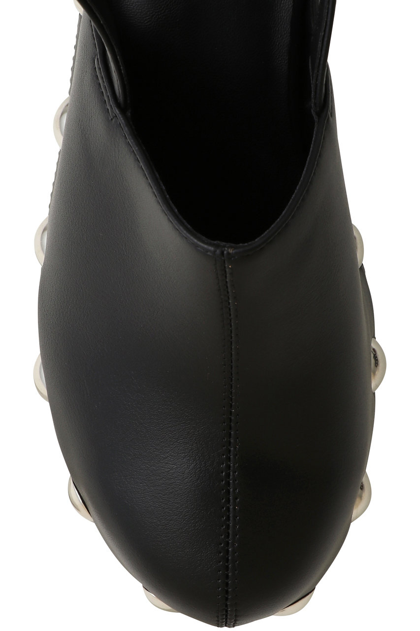 MAISON SPECIAL(メゾンスペシャル)｜Volume Studded Wood Clogs