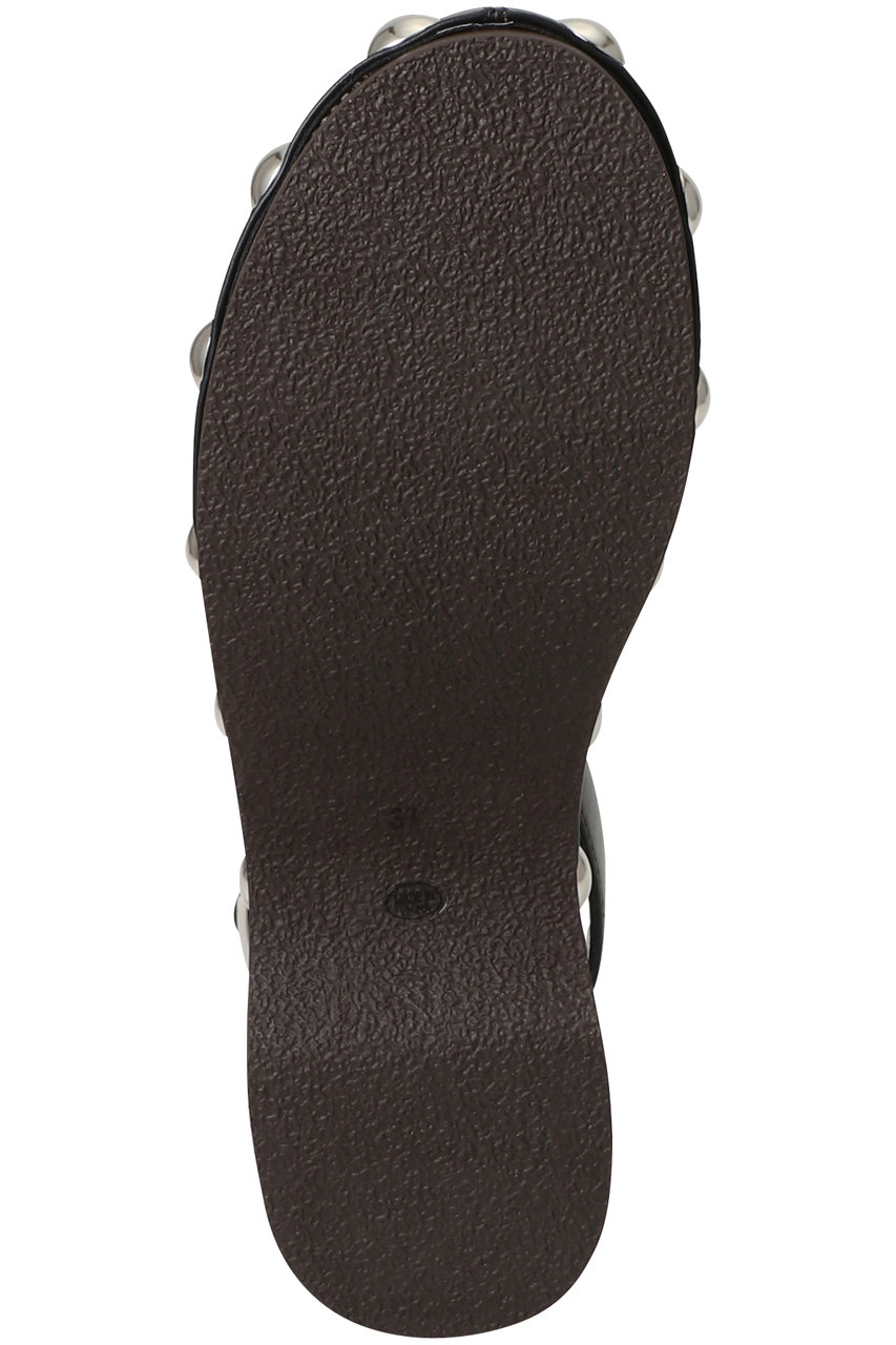 MAISON SPECIAL(メゾンスペシャル)｜Volume Studded Wood Clogs