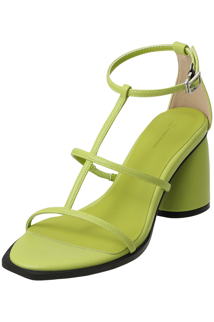 Plump Heel Nude Sandals/プランプピールヌーディサンダル