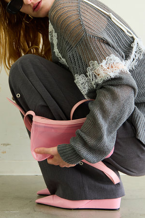 メゾンスペシャル/MAISON SPECIALのClear Skinny Bag/クリアスキニーバッグ(120200/120201)