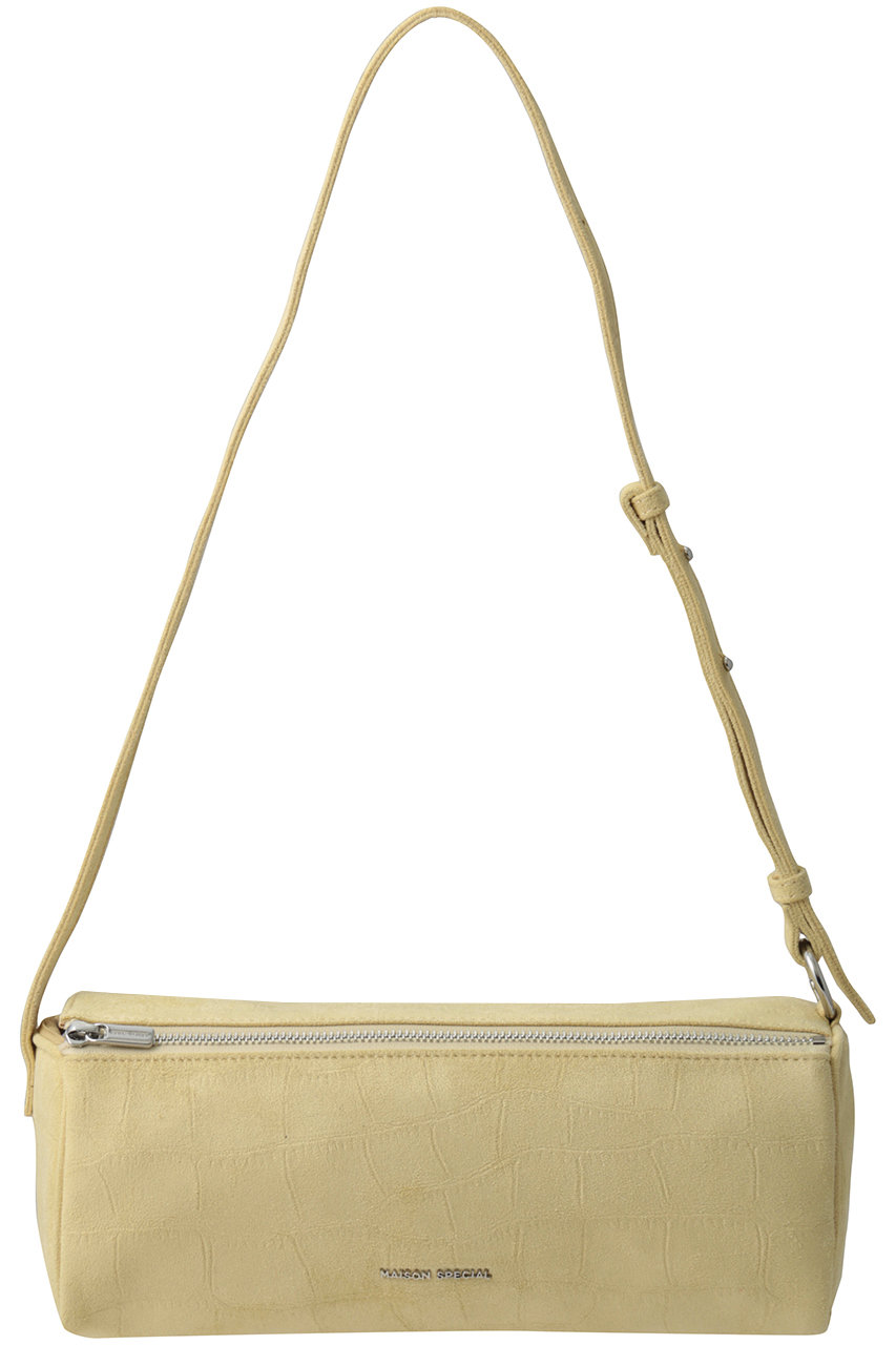 メゾンスペシャル/MAISON SPECIALのNarrow Double Zip Boston/ナローダブルジップボストン(L.YEL(ライトイエロー)/21261615503)