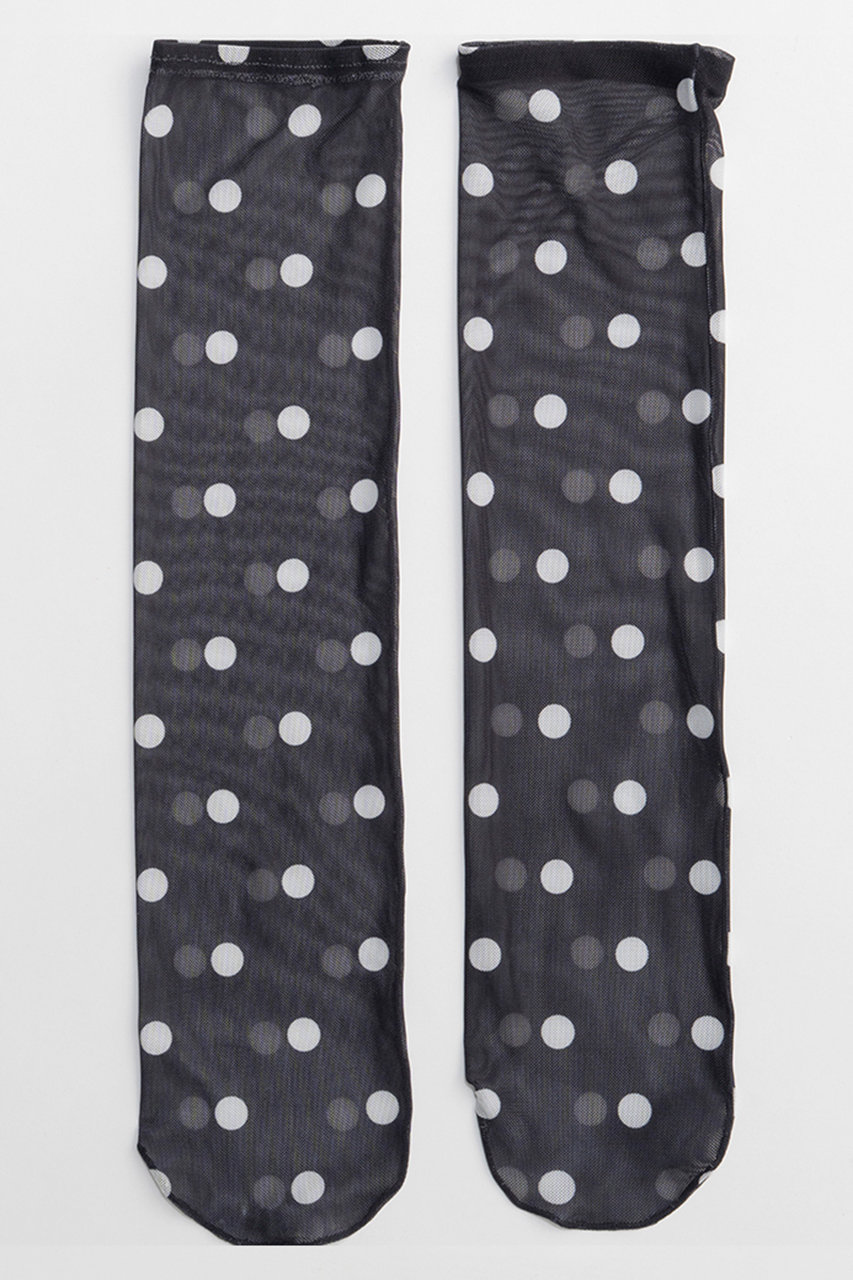 メゾンスペシャル/MAISON SPECIALの【予約販売】Dot Socks/ドットソックス(BLK(ブラック)/21261665203)