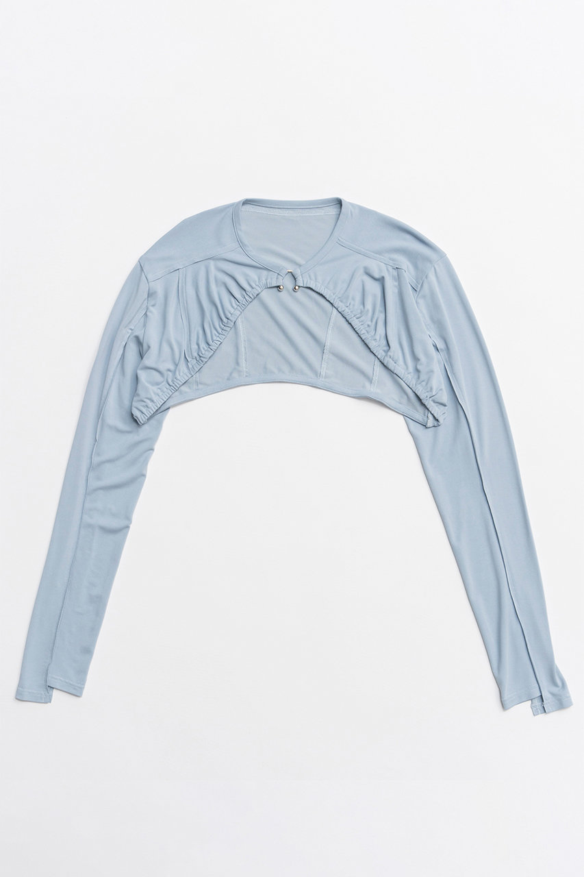 メゾンスペシャル/MAISON SPECIALの【予約販売】Piercing Ring Short Bolero/ピアスリングショートボレロ(BLU(ブルー)/21261665205)