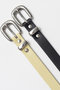 【予約販売】Studded Thin Belt/スタッズ細ベルト メゾンスペシャル/MAISON SPECIAL