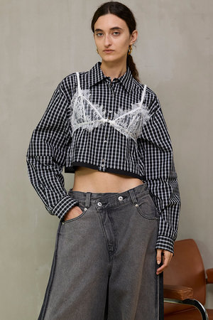 【予約販売】2Way Sleeve Short Shirt/2WAYスリーブショートシャツ