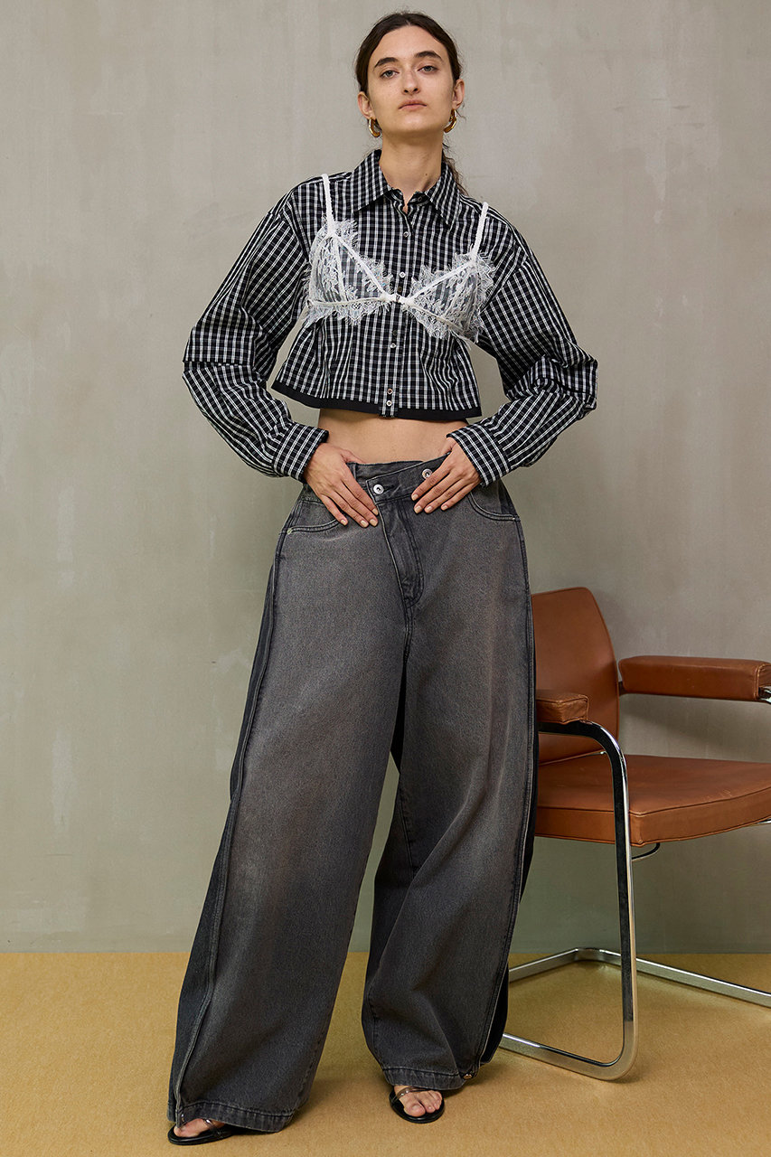 MAISON SPECIAL 2wayスリーブドットブラウス MAISON SPECIAL(メゾン