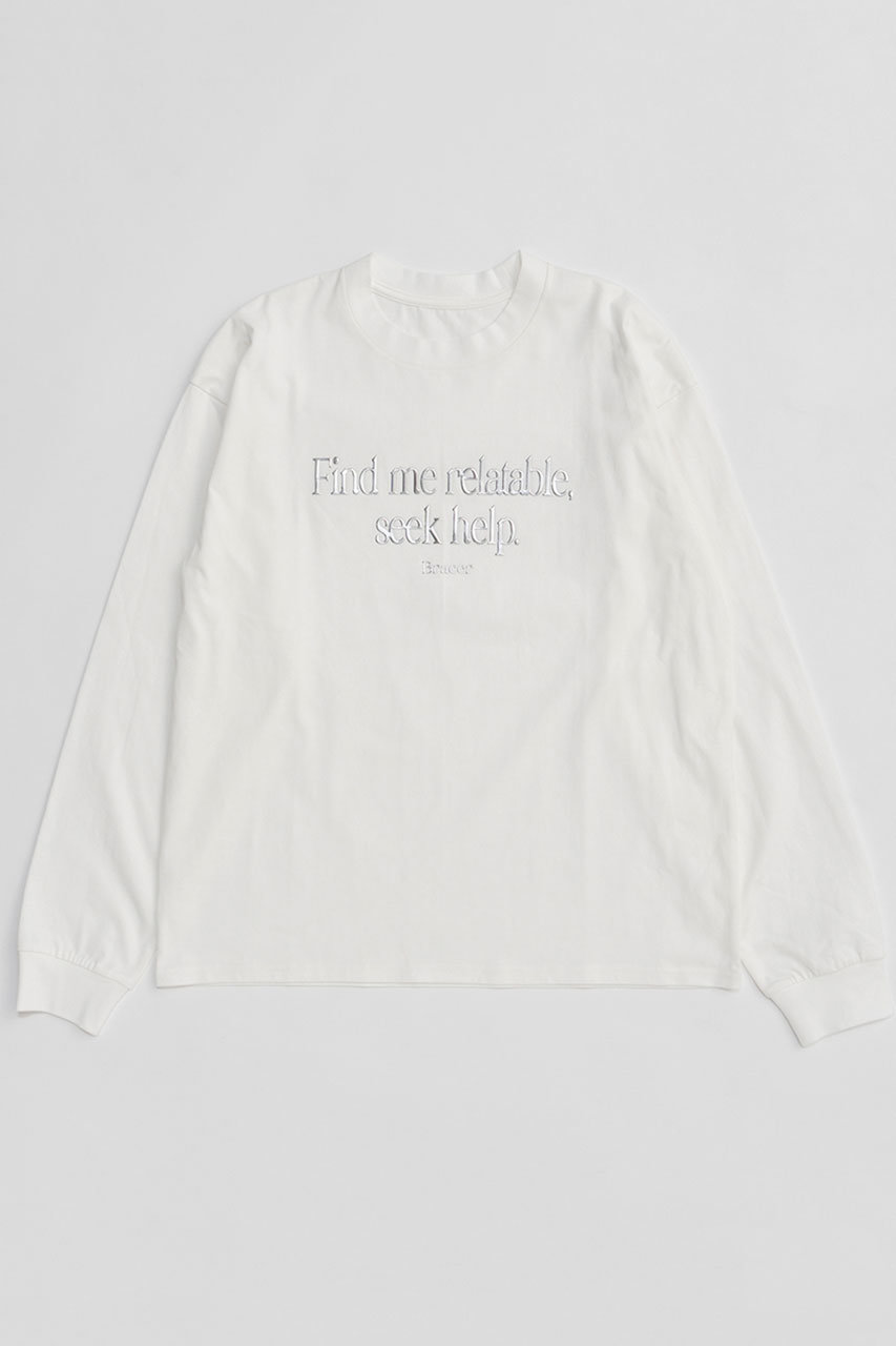 メゾンスペシャル/MAISON SPECIALのFind Me Long T-Shirt/Find meロンTEE(WHT(ホワイト)/21261415705)