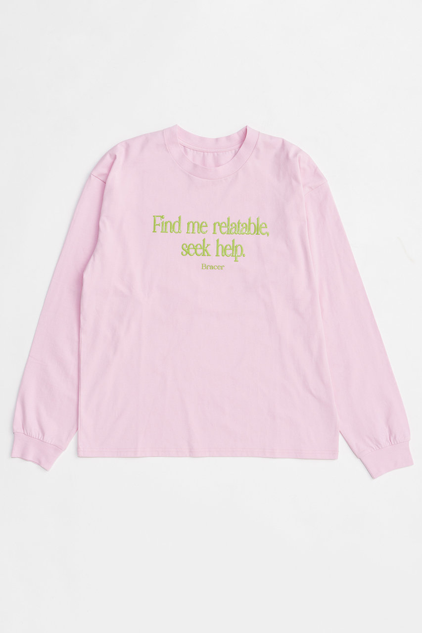 メゾンスペシャル/MAISON SPECIALのFind Me Long T-Shirt/Find meロンTEE(PNK(ピンク)/21261415705)